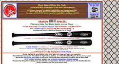 Desktop Screenshot of bestwoodbat.com